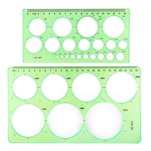 2pcs circle template for - 2pcs,