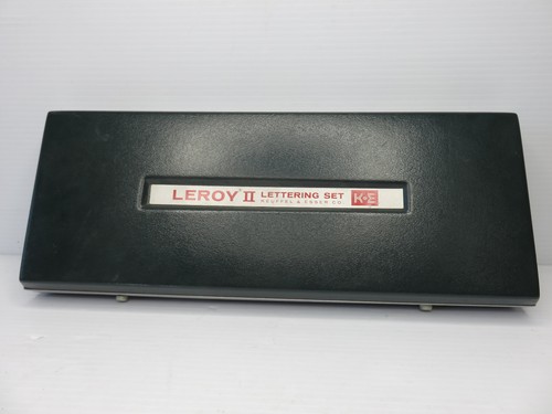 Vtg leroy lettering - leroy, set