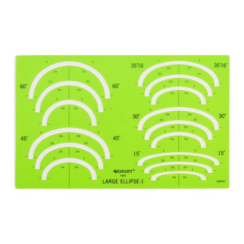 Westcott large ellipse - large,