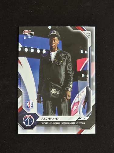 2025 topps now - topps, dybantsa