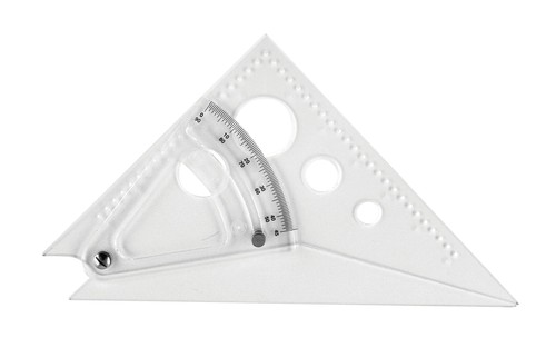 Adjustable triangle scale - scale, 8