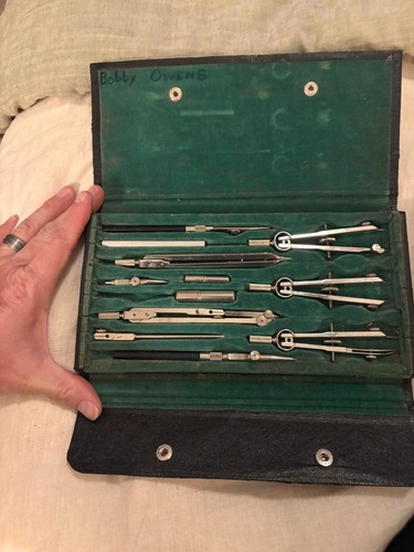 Vintage drafting set - drafting, 12